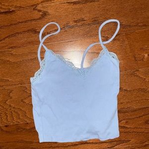 Garage cropped tank top